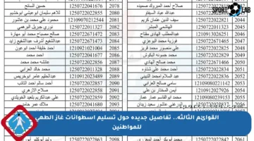 القوائم الثالثة.. تفاصيل جديدة حول تسليم اسطوانات غاز الطهي للمواطنين